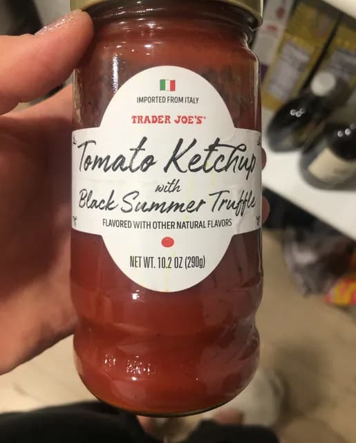 Is it Egg Free? Trader Joe's Tomato Ketchup With Black Summer Truffle