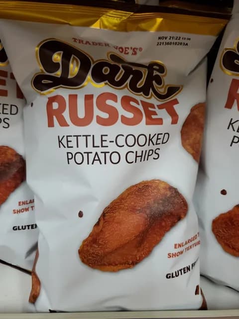 Is it Soy Free? Trader Joe's Dark Russet Kettle-cooked Potato Chips