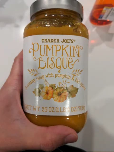 Is it Egg Free? Trader Joe's Pumpkin Bisque