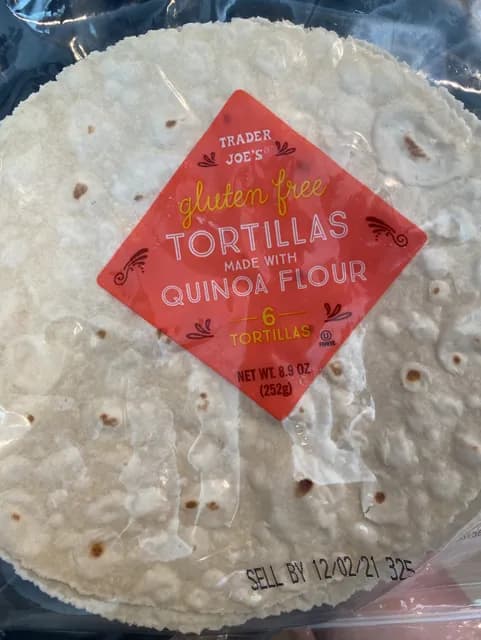 Is it Gluten Free? Trader Joe's Gluten Free Tortillas Made With Quinoa Flour