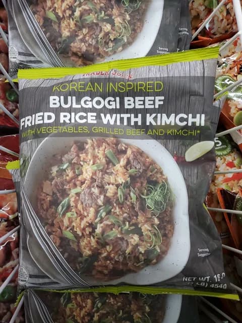 Is it Soy Free? Trader Joe's Bulgogi Beef Fried Rice With Kimchi