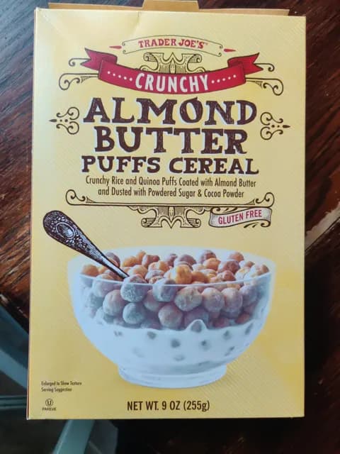 Is it Gelatin free? Trader Joe's Crunchy Almond Butter Puffs Cereal