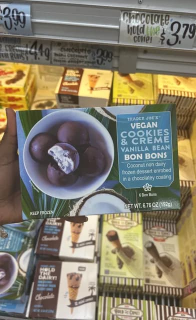 Is it Soy Free? Trader Joe's Vegan Cookies & Creme Vanilla Bean Bon Bons