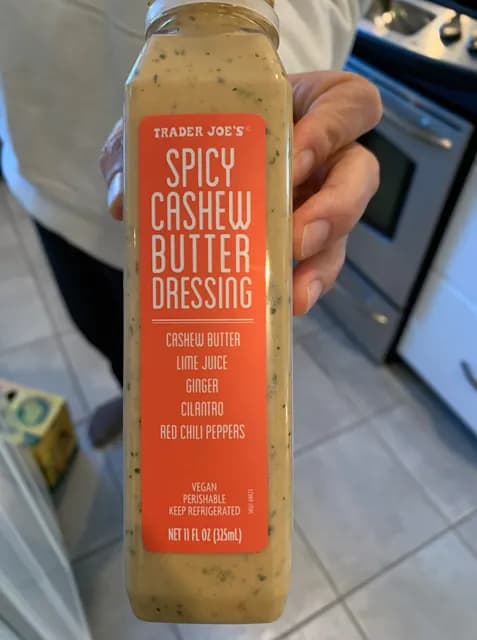 Is it Egg Free? Trader Joe's Spicy Cashew Butter Dressing