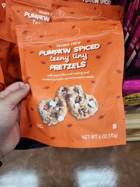 Is it Soy Free? Trader Joe's Pumpkin Spiced Teeny Tiny Pretzels