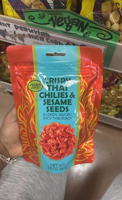 Is it Soy Free? Trader Joe's Crispy Thai Chilies & Sesame Seeds