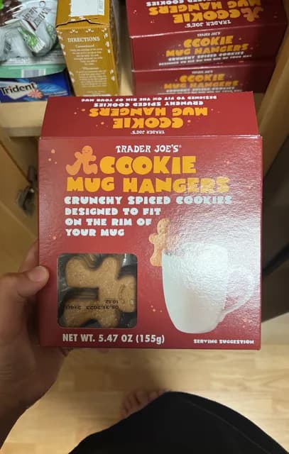 Is it Soy Free? Trader Joe's Cookie Mug Hangers Crunchy Spiced Cookies