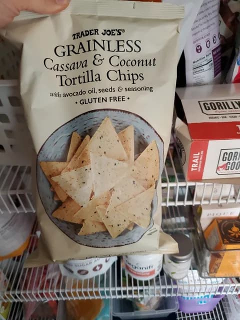 Is it Egg Free? Trader Joe's Grainless Cassava & Coconut Tortilla Chips