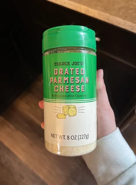 Is it Vegetarian? Trader Joe's Grated Parmesan Cheese