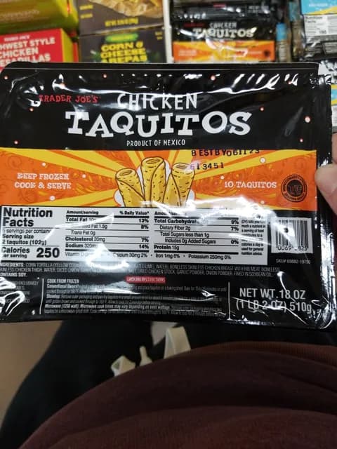 Is it Soy Free? Trader Joe's Chicken Taquitos