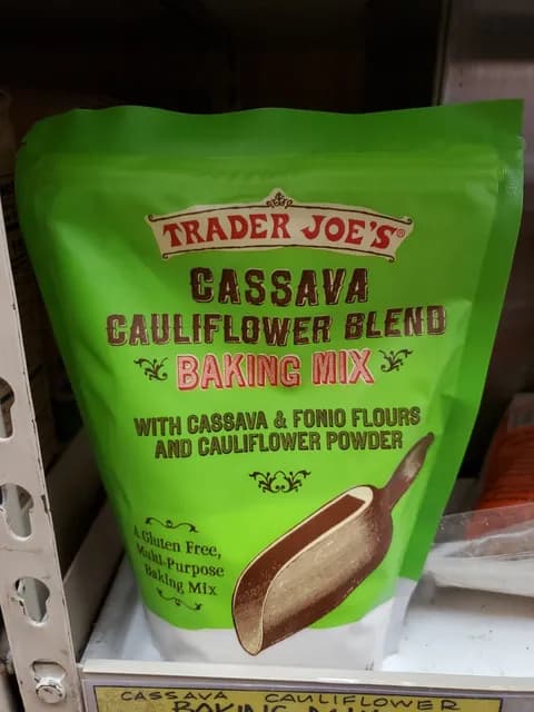 Is it Egg Free? Trader Joe's Cassava Cauliflower Blend Baking Mix