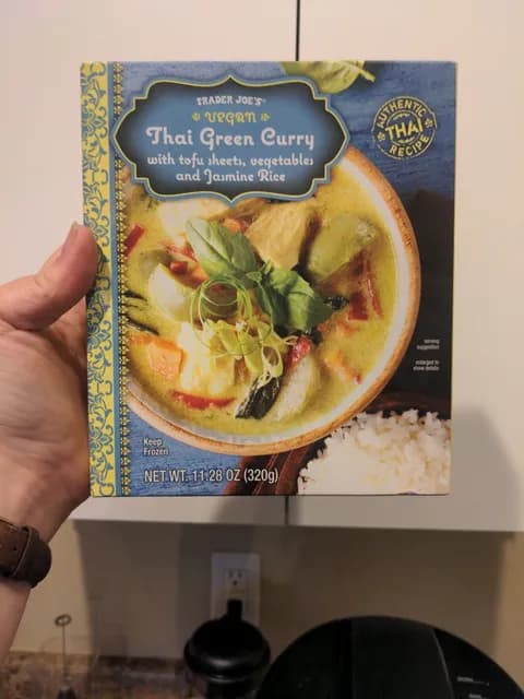 Is it Egg Free? Trader Joe's Vegan Thai Green Curry