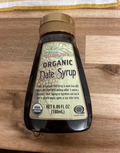 Is it Egg Free? Trader Joe's Organic Date Syrup