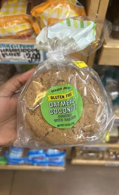 Is it Egg Free? Trader Joe's Gluten Free Oatmeal Coconut Cookies With Raisins