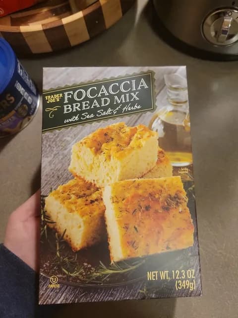 Is it Soy Free? Trader Joe's Focaccia Bread Mix With Sea Salt & Herbs