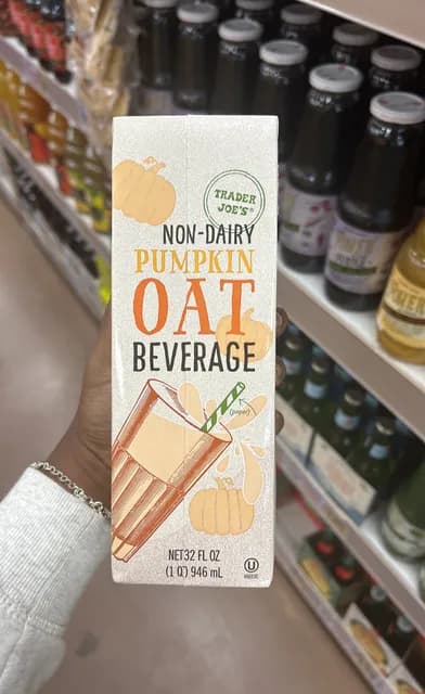 Is it Soy Free? Trader Joe's Non-dairy Pumpkin Oat Beverage