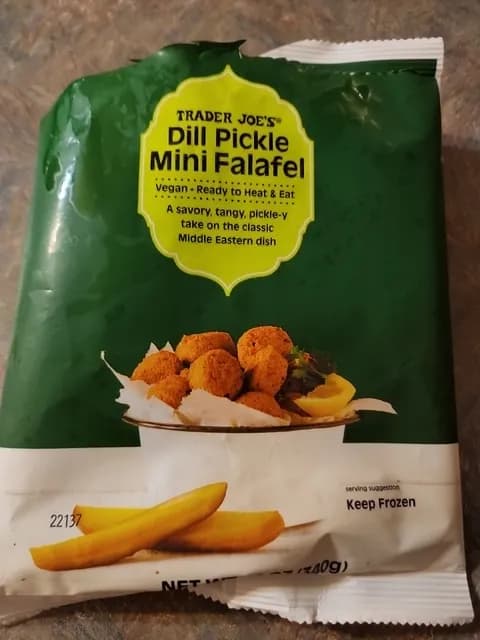 Is it Egg Free? Trader Joe's Dill Pickle Mini Falafel