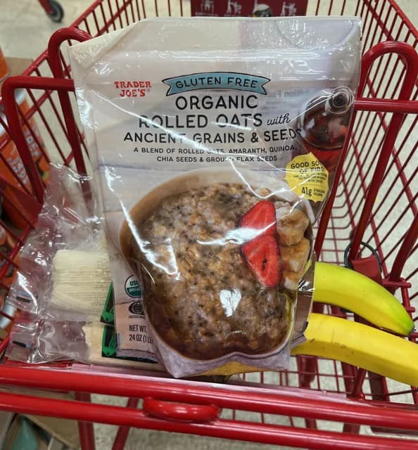 Is it Soy Free? Trader Joe's Gluten Free Organic Rolled Oats With Ancient Grains & Seeds