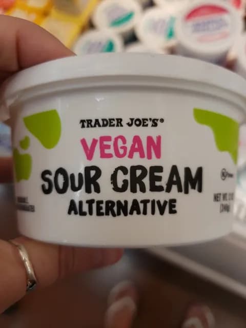 Is it Egg Free? Trader Joe's Sour Cream Alternative