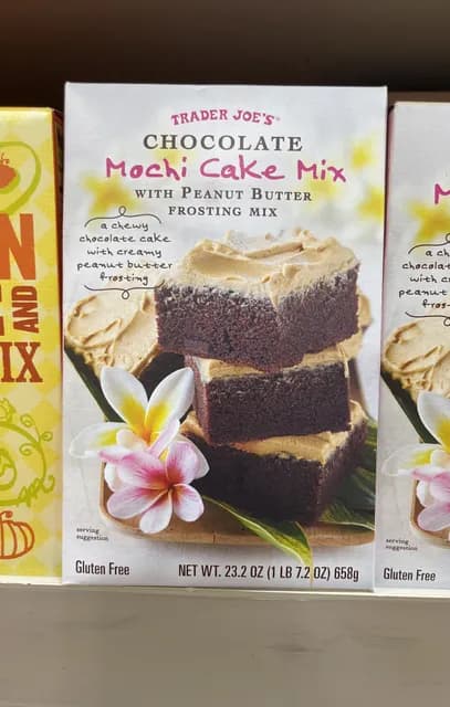 Is it Soy Free? Trader Joe's Chocolate Mochi Cake Mix With Peanut Butter Frosting Mix