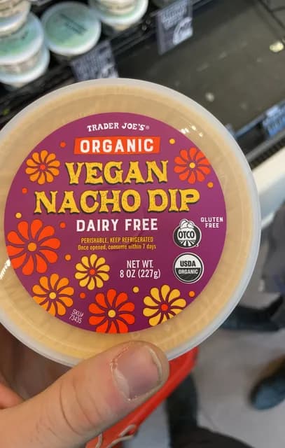 Is it Egg Free? Trader Joe's Organic Vegan Nacho Dip