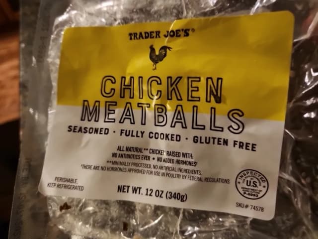 Is it Soy Free? Trader Joe's Chicken Meatballs