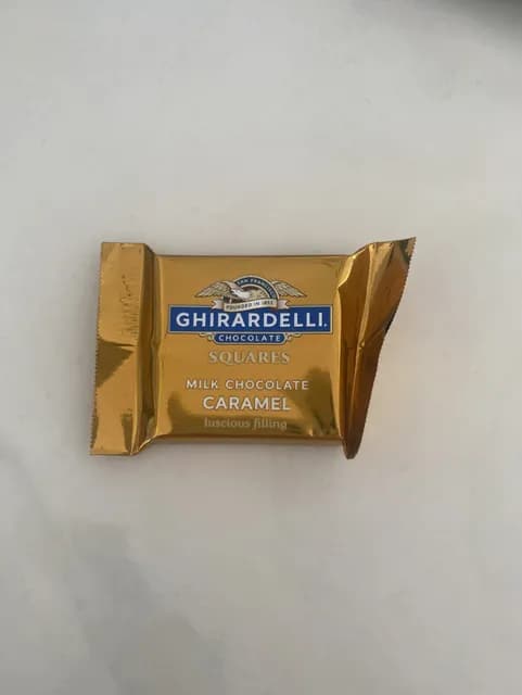 Is it Egg Free? Ghirardelli Milk Chocolate Caramel Squares