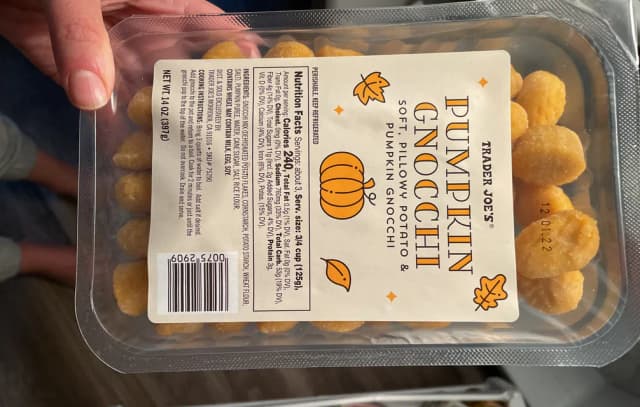 Is it Egg Free? Trader Joe's Pumpkin Gnocchi