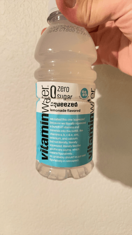 Is it Dairy Free? Vitaminwater Zero Squeezed Lemonade