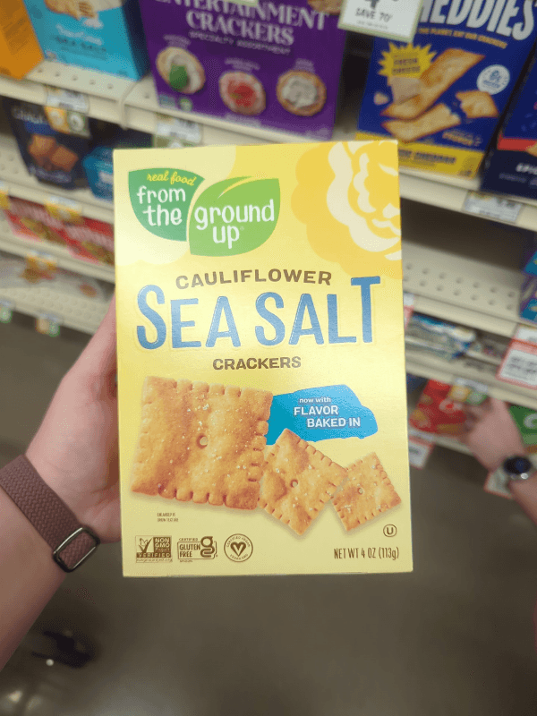 Is it Soy Free? From The Ground Up Cauliflower Crackers Sea Salt