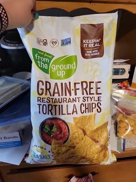 Is it Soy Free? Real Food From The Ground Up Grain-free Restaurant Style Tortilla Chips Sea Salt