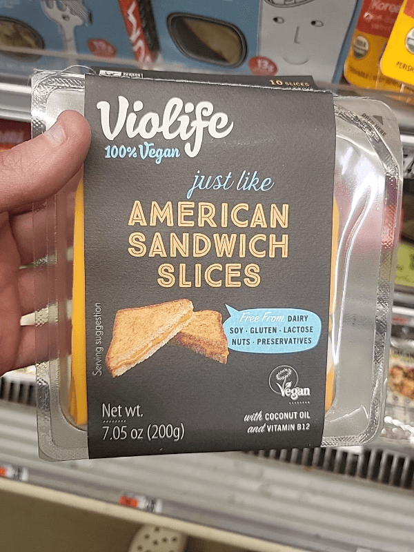 Is it Dairy Free? Violife Singles Sandwich