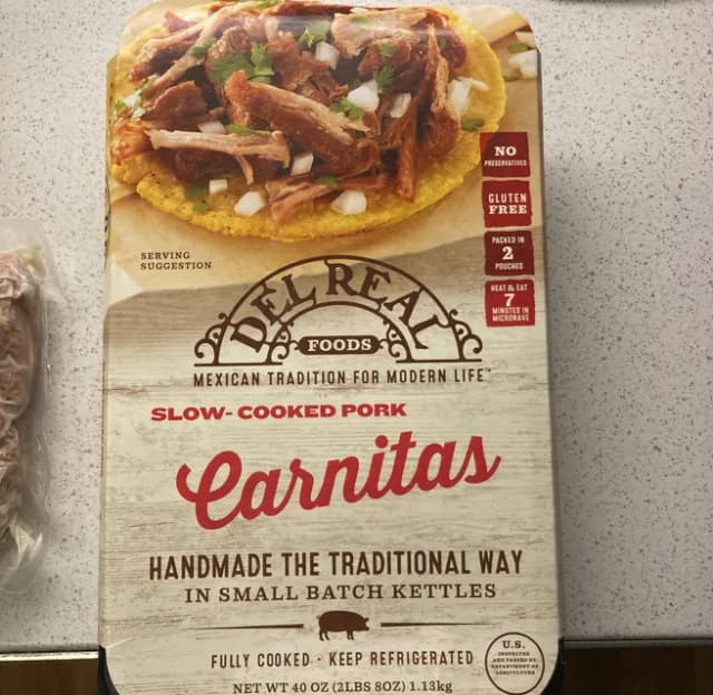 Is it Soy Free? Del Real Foods Slow-cooked Pork Carnitas