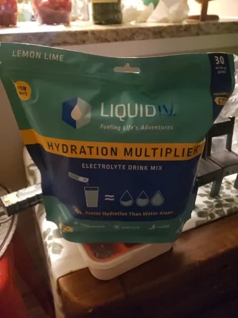 Is it Egg Free? Liquid I.v. Hydration Multiplier Electrolyte Drink Mix Lemon Lime