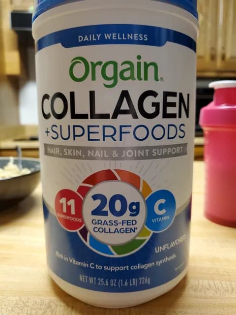 Is it Soy Free? Orgain Collagen + Superfoods Unflavored