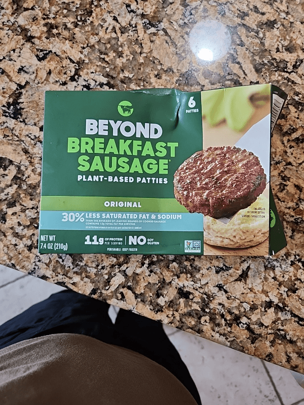 Is it Soy Free? Beyond Meat Beyond Breakfast Sausage Plant-based Breakfast Patties, Original