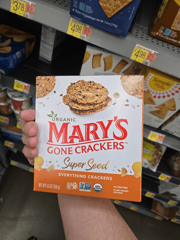 Is it Milk Free? Mary's Gone Crackers Organic Everything Super Seed Crackers