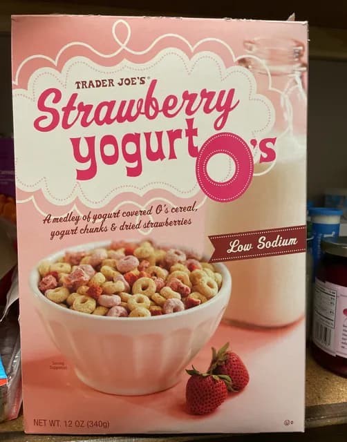 Is it Egg Free? Trader Joe's Strawberry Yogurt O's Low Sodium