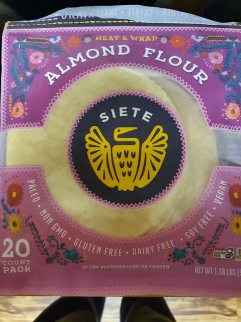 Is it Egg Free? Siete Almond Flour Tortillas