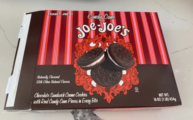 Is it Egg Free? Trader Joe's Candy Cane Joe-joe's Chocolate Sandwich Creme Cookies