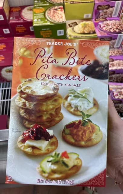 Is it Wheat Free? Trader Joe's Pita Bite Crackers Baked With Sea Salt