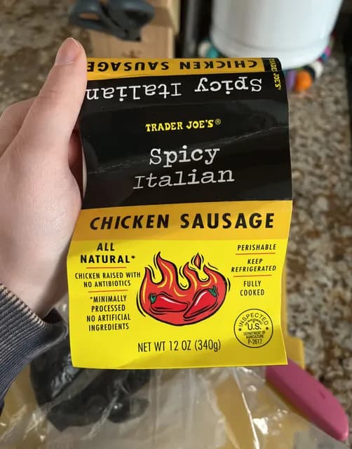 Is it Soy Free? Trader Joe's Spicy Italian Chicken Sausage