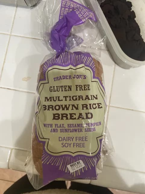 Is it Soy Free? Trader Joe's Gluten Free Multigrain Brown Rice Bread