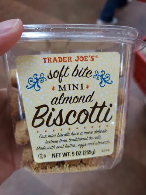 Is it Soy Free? Trader Joe’s Soft Bite Mini Almond Biscotti