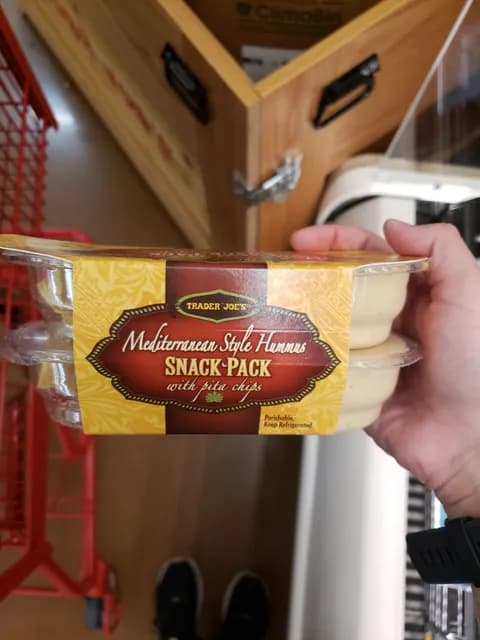 Is it Egg Free? Trader Joe's Mediterranean Style Hummus Snack Pack With Pita Chips