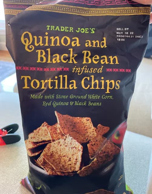 Is it Gelatin free? Trader Joe's Quinoa And Black Bean Infused Tortilla Chips