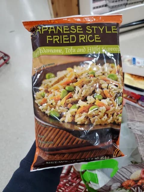 Is it Egg Free? Trader Joe's Japanese Style Fried Rice With Edamame, Tofu And Hijiki Seaweed