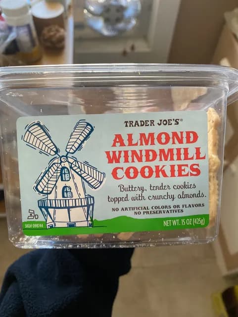 Is it Soy Free? Trader Joe's Almond Windmill Cookies