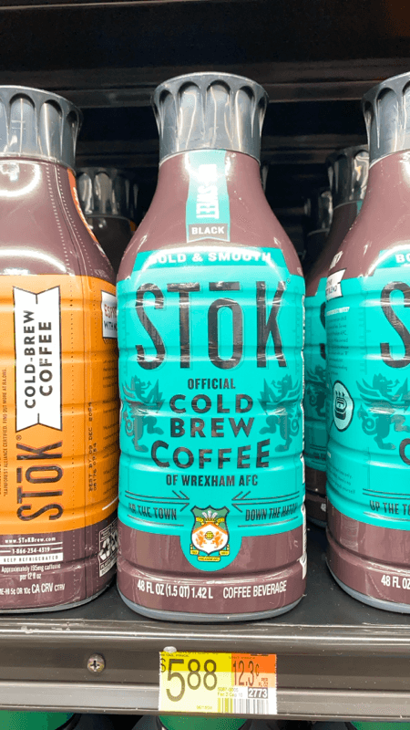 Is it Fish Free? Stok Cold Brew Iced Coffee Un-sweet Black