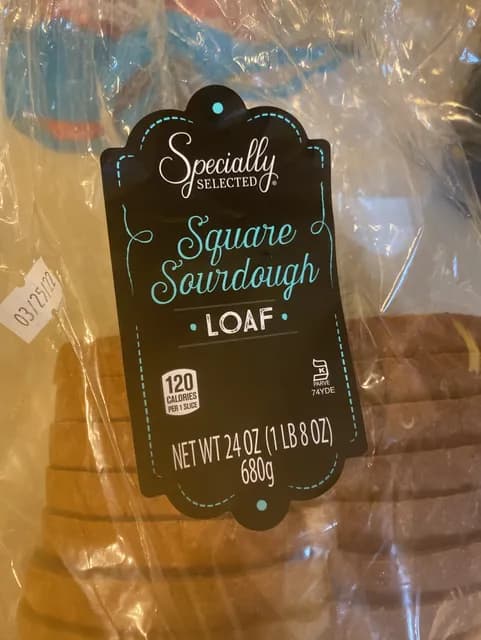 Is it Egg Free? Specially Selected Square Sourdough Loaf